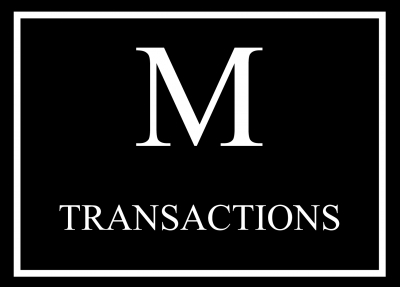 M TRANSACTIONS